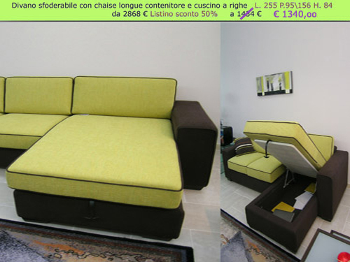 Outlet divani contenitore IN SARDEGNA. Mobili casa in Sardegna Sanluri Cagliari Oristano